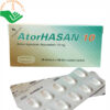 Thuốc AtorHASAN 10 trị tăng Lipid huyết (10 vỉ x 10 viên)