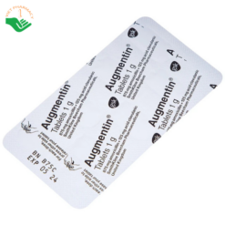 Thuốc Augmentin 1g GSK điều trị nhiễm khuẩn (2 vỉ x 7 viên)