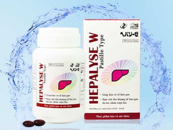 Thuốc bổ gan của nhật Hepalyse W Pastille Type