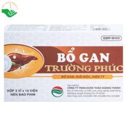 Thuốc Bổ Gan Trường Phúc bổ gan, giải độc, kiện tỳ (3 vỉ x 10 viên)
