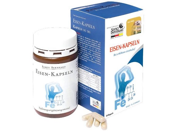 Thuốc sắt bổ máu Eisen Kapseln