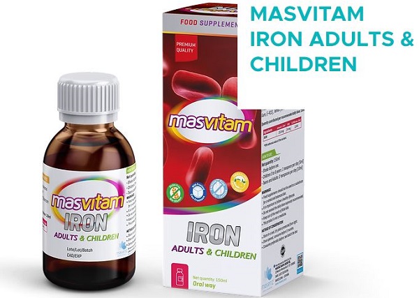 Thuốc bổ máu Masenz Masvitam Iron