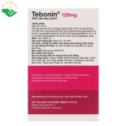 Thuốc bổ não Tebonin 120mg