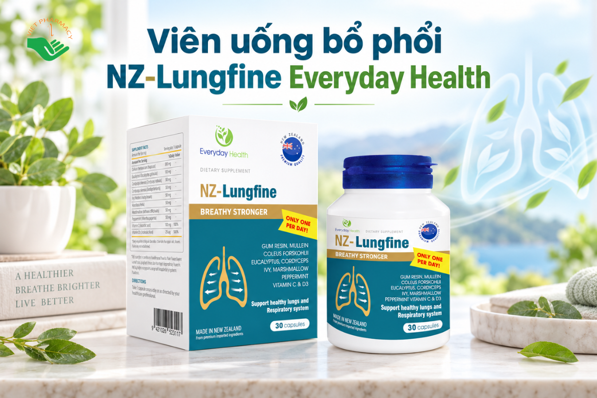 Viên uống NZ-Lungfine Everyday Health