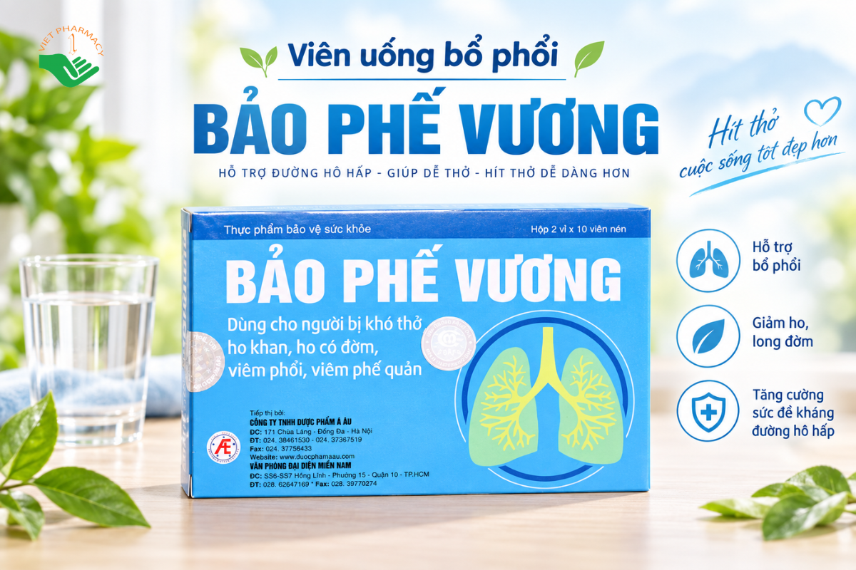Viên bổ phổi Bảo Phế Vương