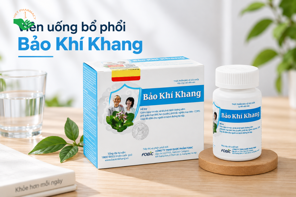 Viên bổ phổi Bảo Khí Khang