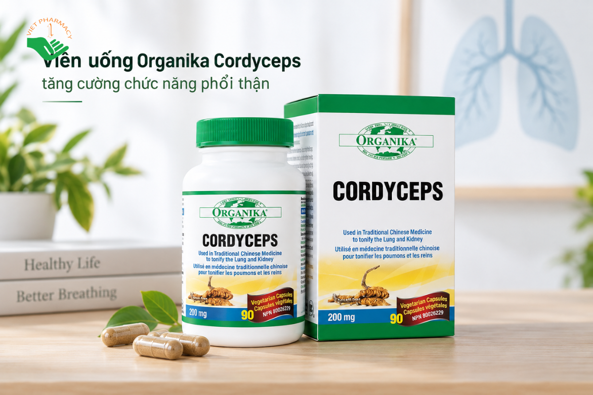 Viên uống Organika Cordyceps