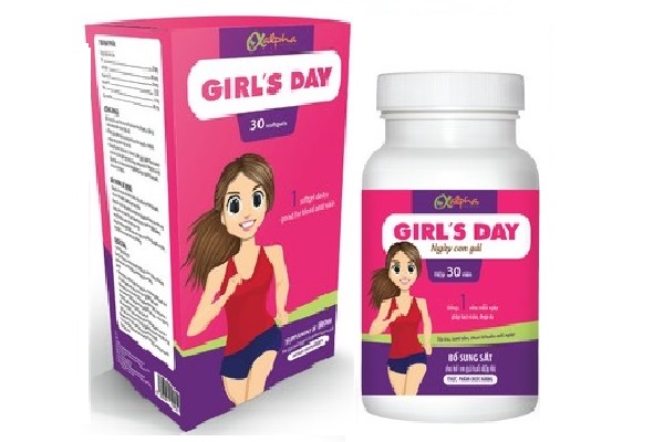 Thuốc bổ sung sắt Girl's Day