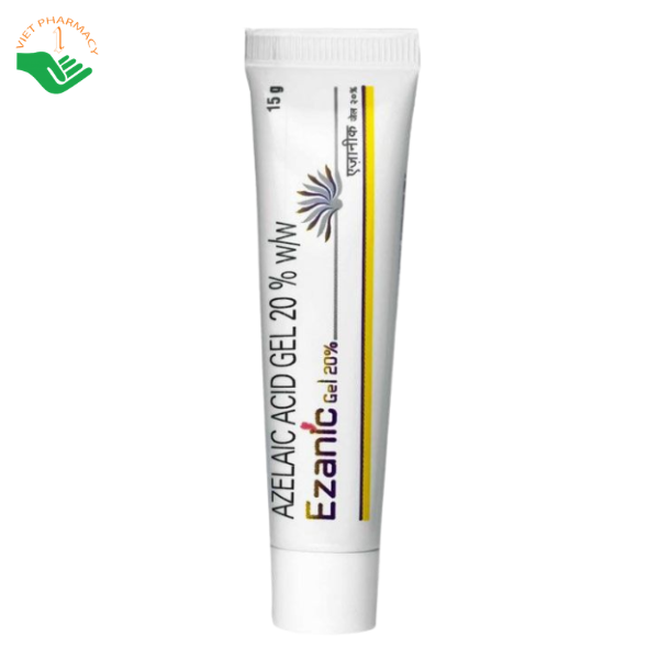 Kem bôi da Ezanic Gel 20% trị mụn, giảm thâm (Hộp 1 tuýp 15g) - Ảnh 4