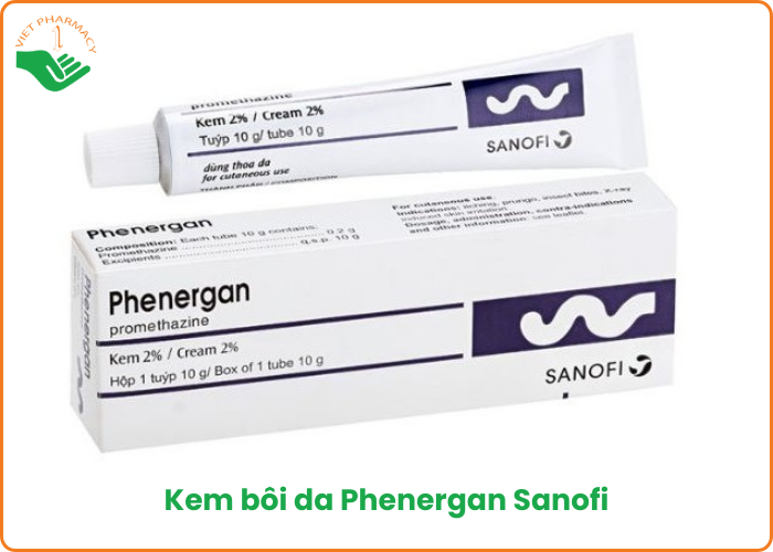 Thuốc bôi trị dị ứng da Phenergan