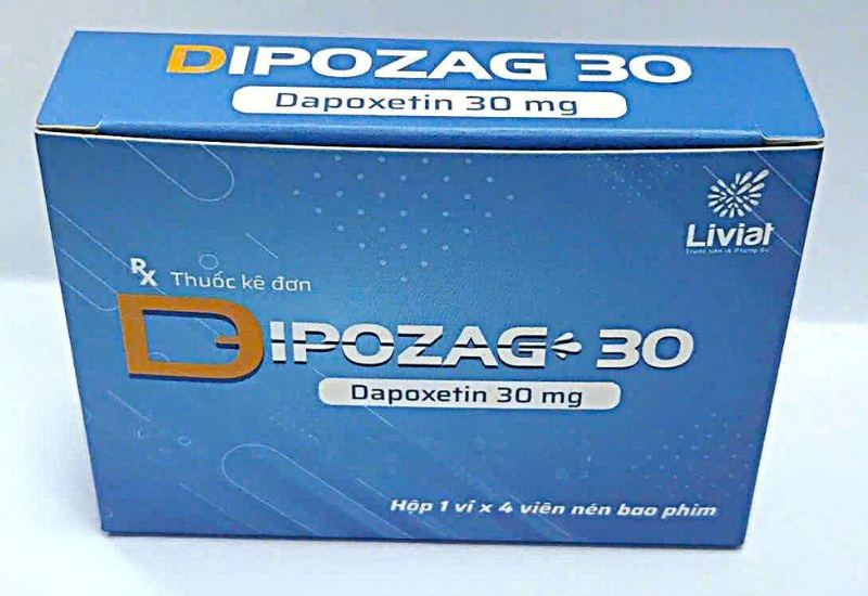 Thuốc chống xuất tinh sớm Dipozag 30mg