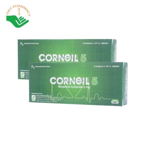Thuốc Corneil 5 (Hộp 30 viên)