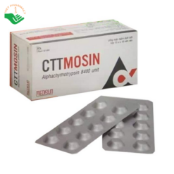 Thuốc CTTMOSIN 8000mg giảm viêm, phù nề sau chấn thương (100 viên)