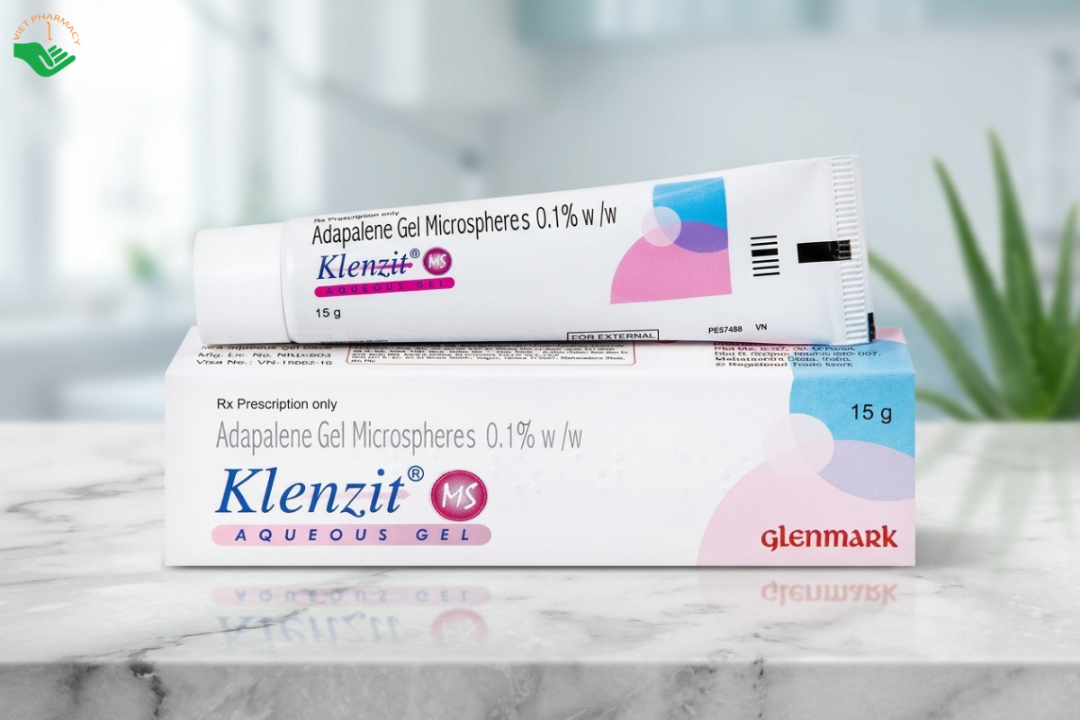 Thuốc điều trị mụn trứng cá Klenzit MS 15g