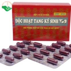 Thuốc Độc hoạt tang ký sinh TW3 trị viêm, đau thần kinh ngoại biên, viêm khớp (hộp 30 viên)