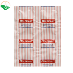 Thuốc Dolfenal United giảm đau bụng kinh, đau răng, đau do chấn thương (25 vỉ x 4 viên)