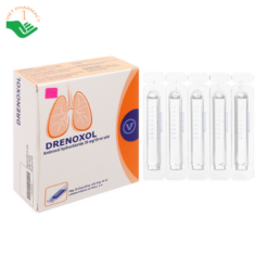 Thuốc Drenoxol 30mg/10ml Laboratorios điều trị bệnh đường hô hấp, viêm phế quản, hen phế quản (4 vỉ x 5 ống)
