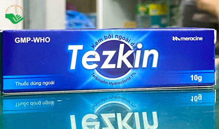 Thuốc dùng ngoài Tezkin Gia Nguyễn điều trị nhiễm nấm ngoài da (tuýp 10g)