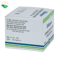 Thuốc Eldoper điều trị tiêu chảy cấp và mạn tính (Hộp 10 vỉ x 10 viên)