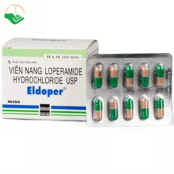 Thuốc Eldoper điều trị tiêu chảy (10 vỉ x 10 viên)