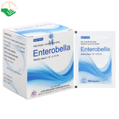 Thuốc Enterobella Mekophar điều trị và phòng ngừa rối loạn vi sinh đường ruột (25 gói x 1g)
