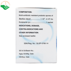 Thuốc Enterobella Mekophar điều trị và phòng ngừa rối loạn vi sinh đường ruột (25 gói x 1g)