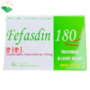 Thuốc Fefasdin 180 Khapharco điều trị viêm mũi dị ứng, mày đay mạn tính vô căn (10 vỉ x 10 viên)