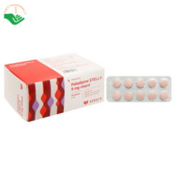 Thuốc Felodipine Stella 5mg Retard kiểm soát tăng huyết áp (10 vỉ x 10 viên)