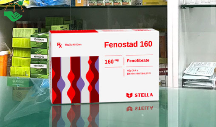 Thuốc Fenostad 160 Stella điều trị tăng triglycerid huyết nặng (3 vỉ x 10 viên)