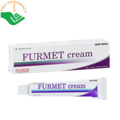 Kem bôi trị nấm, viêm da có biến chứng nhiễm trùng Furmet Cream