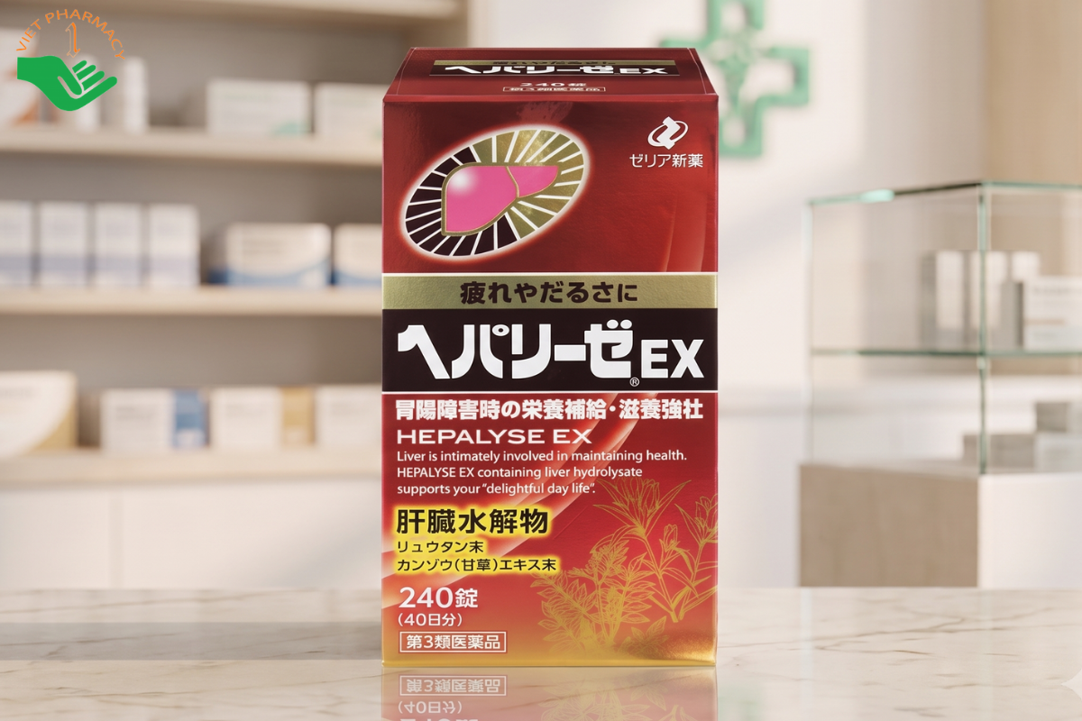 Viên uống giải độc gan của Nhật Hepalyse EX