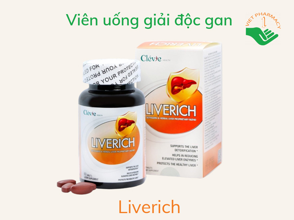 Viên uống giải độc gan Liverich