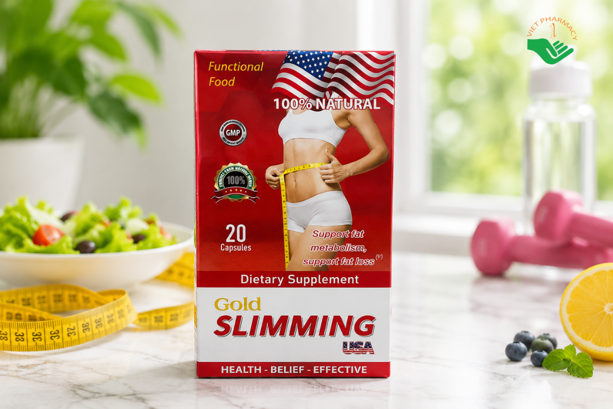 Viên uống giảm cân Gold Slimming