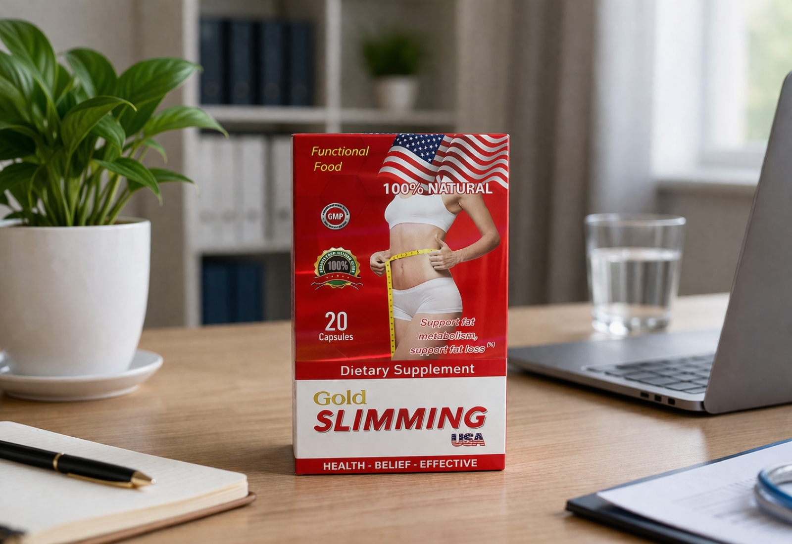 Viên uống giảm cân Gold Slimming
