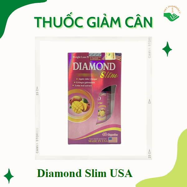 Thuốc giảm cân Diamond Slim USA