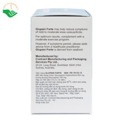 Thuốc Glupain Forte 750mg CMPS giảm thoái hoá khớp (10 vỉ x 10 viên)