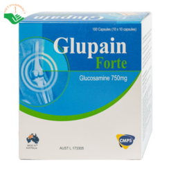 Thuốc Glupain Forte 750mg CMPS giảm thoái hoá khớp (10 vỉ x 10 viên)