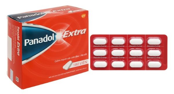 Thuốc hạ sốt Panadol extra (panadol đỏ)