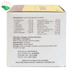 Thuốc Hightamine Hankook bổ sung dinh dưỡng, duy trì thể lực (10 vỉ x 10 viên)