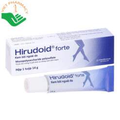 Kem bôi Hirudoid Forte điều trị viêm tĩnh mạch tuýp 14g