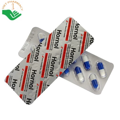 Thuốc Hornol 5mg (Hộp 30 viên) điều trị đau dây thần kinh
