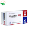 Thuốc kháng sinh điều trị nhiễm khuẩn Fabamox 500 (hộp 5 vỉ x 12 viên)