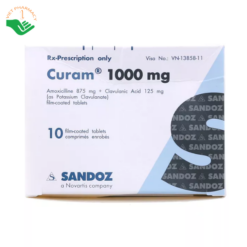 thuốc kháng sinh Curam 1000mg
