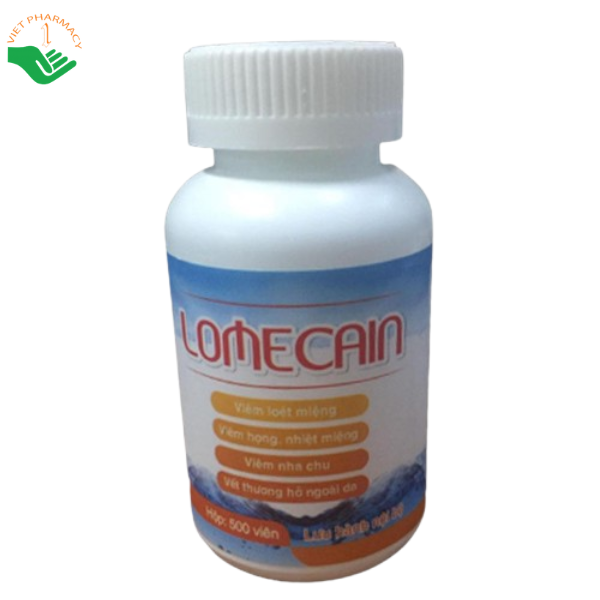 Thuốc Lomecain điều trị nhiệt miệng, loét miệng (500 viên) - Ảnh 4