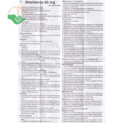 Thuốc MesHanon 60mg
