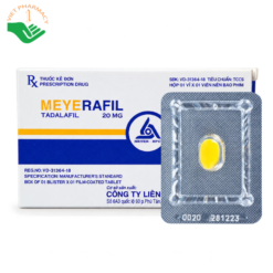 Thuốc Meyerafil 20mg điều trị rối loạn cương dương (Hộp 1 vỉ x 1 viên)
