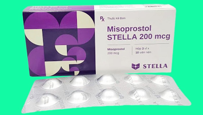 Thuốc Misoprostol Stella 200mcg giảm nguy cơ loét dạ dày (3 vỉ x 10 viên)