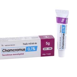 Thuốc mỡ bôi da Chamcromus 0.1%