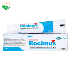 Thuốc mỡ bôi da Rocimus 0.03% MEGA We care điều trị viêm da cơ địa (10g)