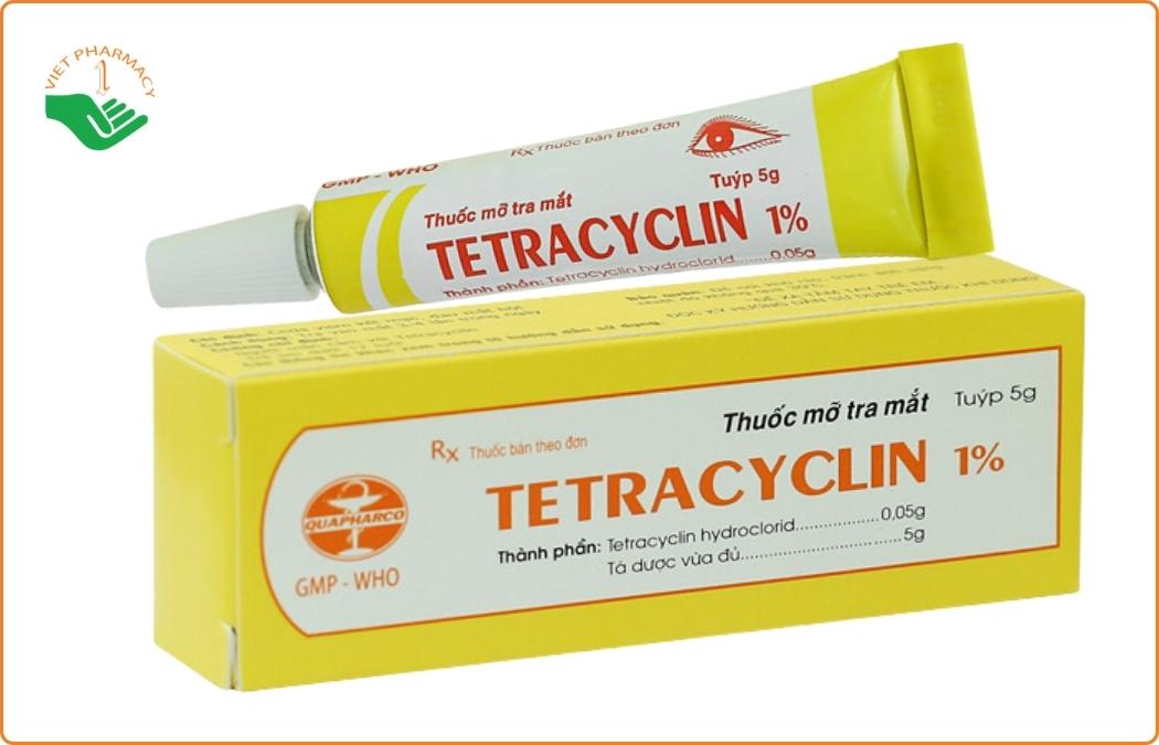 Thuốc mỡ tra mắt Tetracyclin